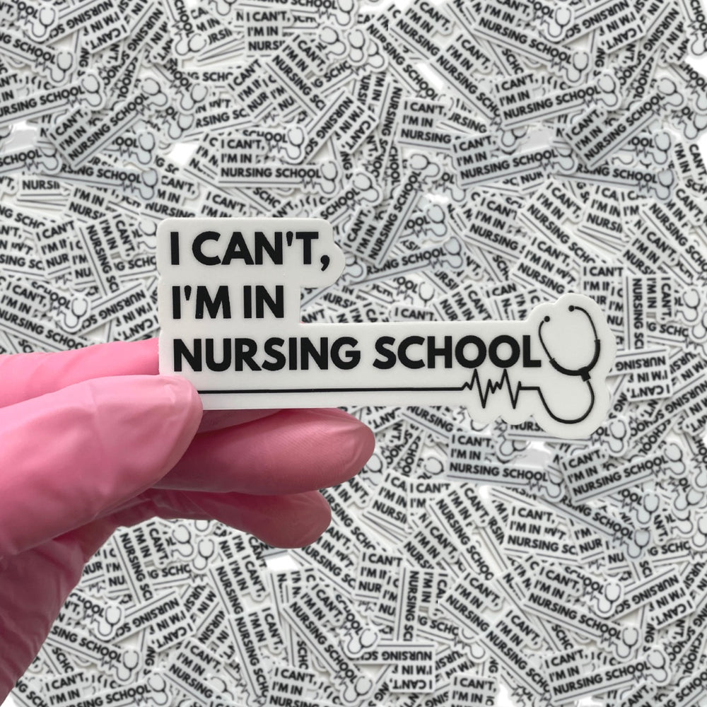 Nursing School Sticker