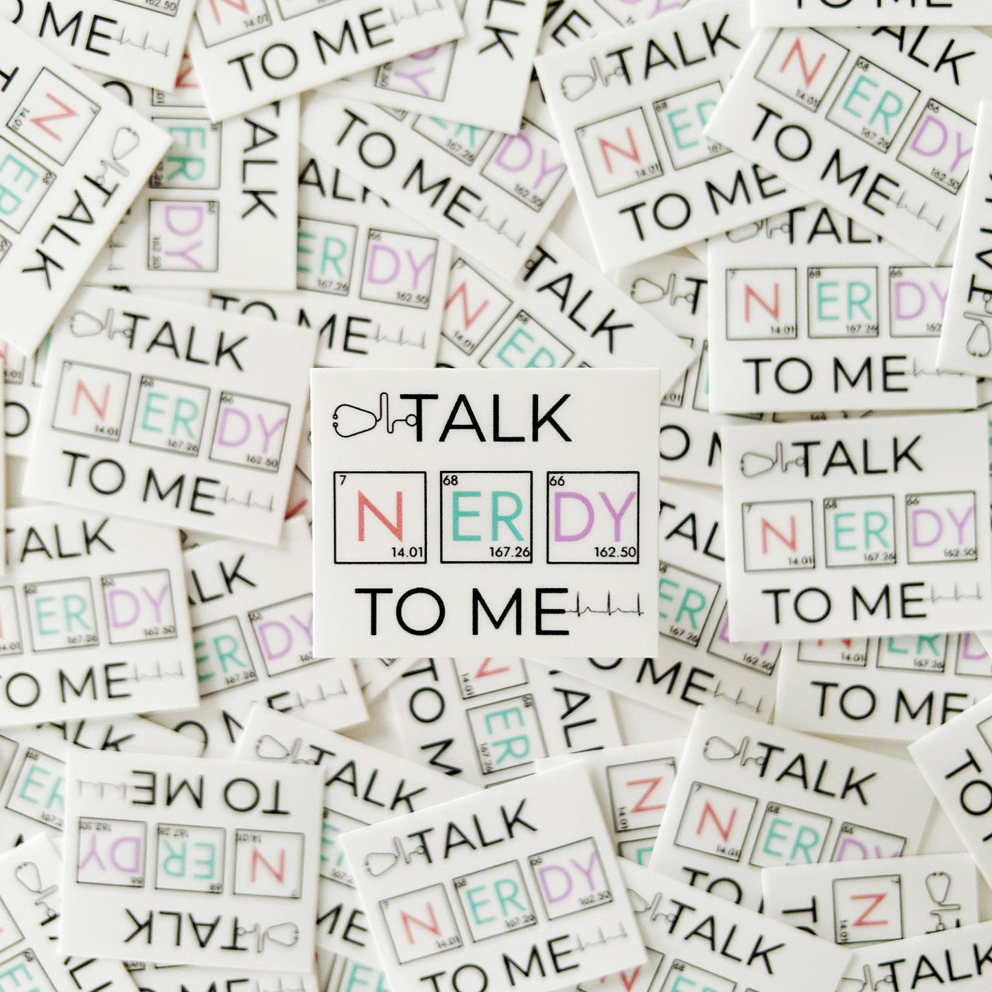 
                  
                    NEW - Talk Nerdy To Me Sticker
                  
                