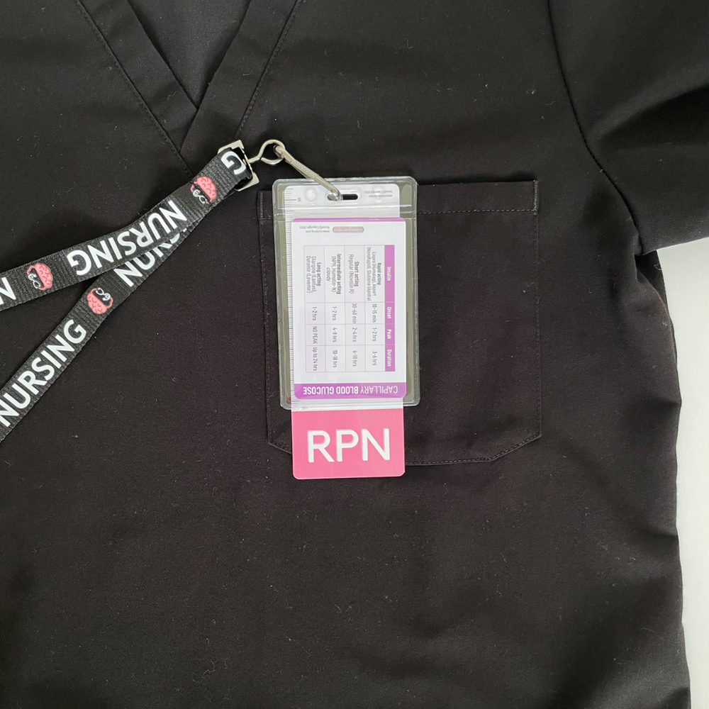 RPN Badge Reel-rpn-registered Practical Nurse Rpn Badge-badge Reel